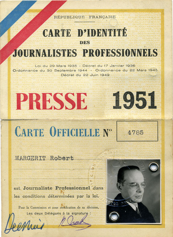 Carte De Presse